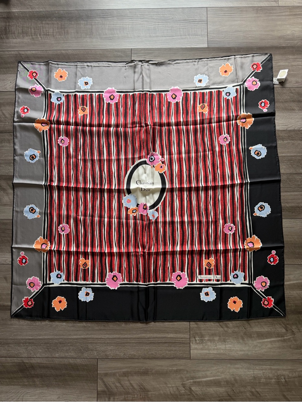 CHRISTIAN DIOR Silk Scarf NWT - Picture 4 of 5